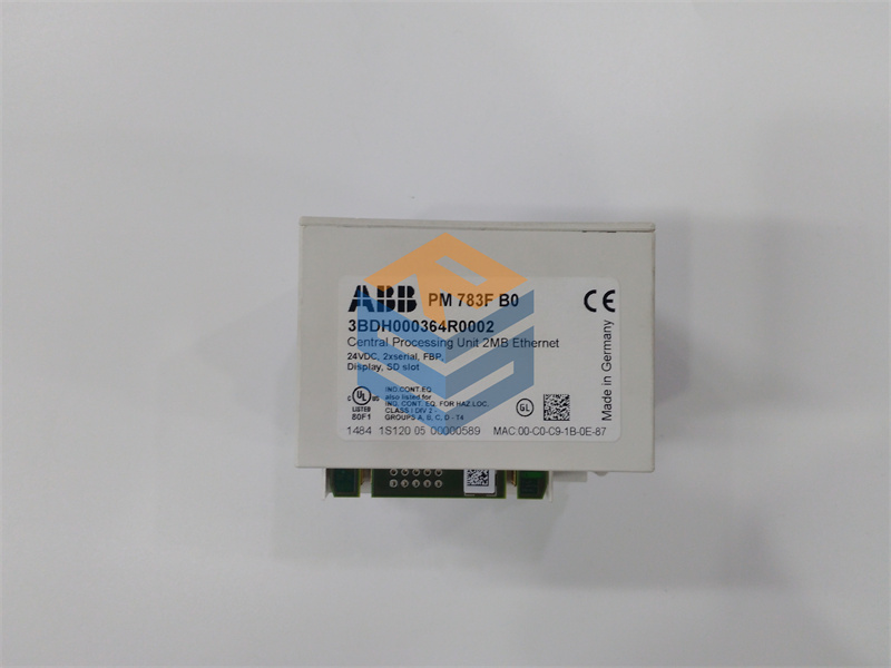 ABB PM783F 3BDH000364R0001