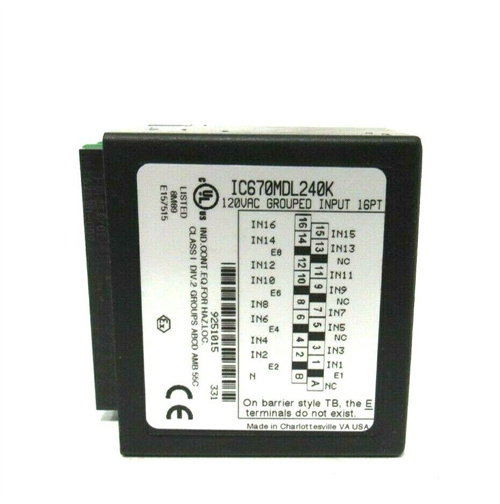 GE IC670MDL240 PLC1